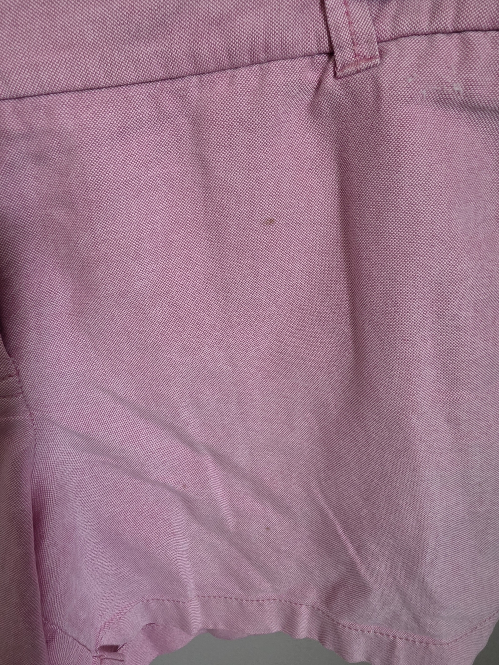 J. Crew City Fit Light Pink Chino Shorts - Size 6- Slight Staining - Picture 2 of 4